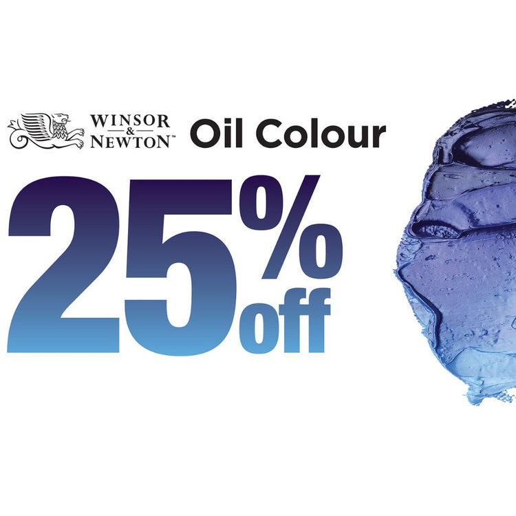 25% Off Winsor & Newton 37ml Oil Paints