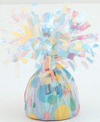 Balloon Weight Foil - Polka Dots