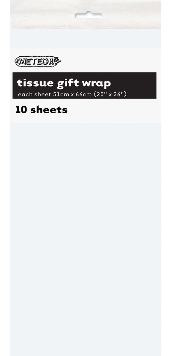 TISSUE PAPER 51x66CM 10PK - BRIGHT WHITE