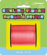 Curling Ribbon 91.4m - Red