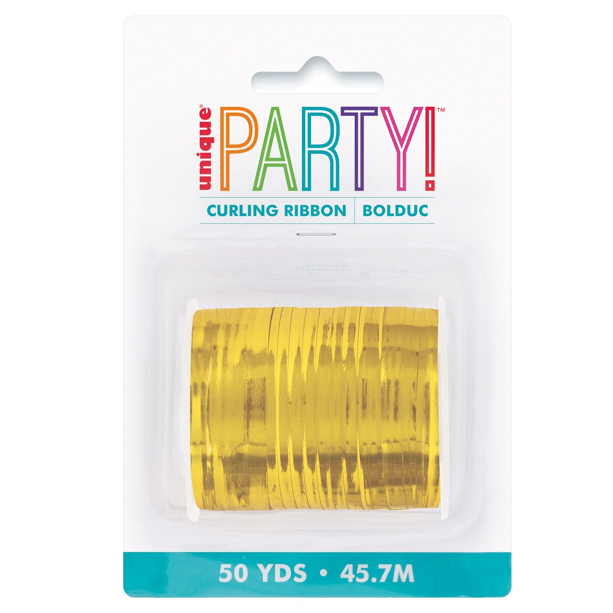 CURLING RIBBON 45.7m - GOLD