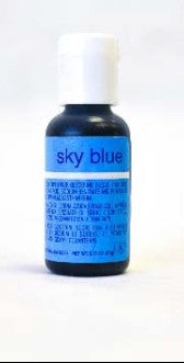 Chefmaster Liqua-gel Sky Blue 0.7oz/20ml