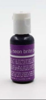 Chefmaster Liqua-gel Neon Purple 0.7oz/20ml
