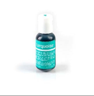 Chefmaster Liqua-gel Turquoise 0.7oz/20ml