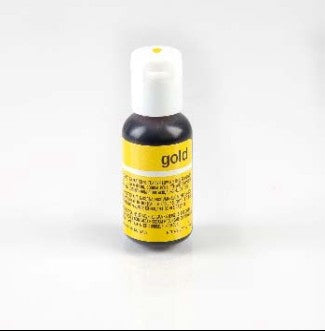 Chefmaster Liqua-gel Gold 0.7oz/20ml
