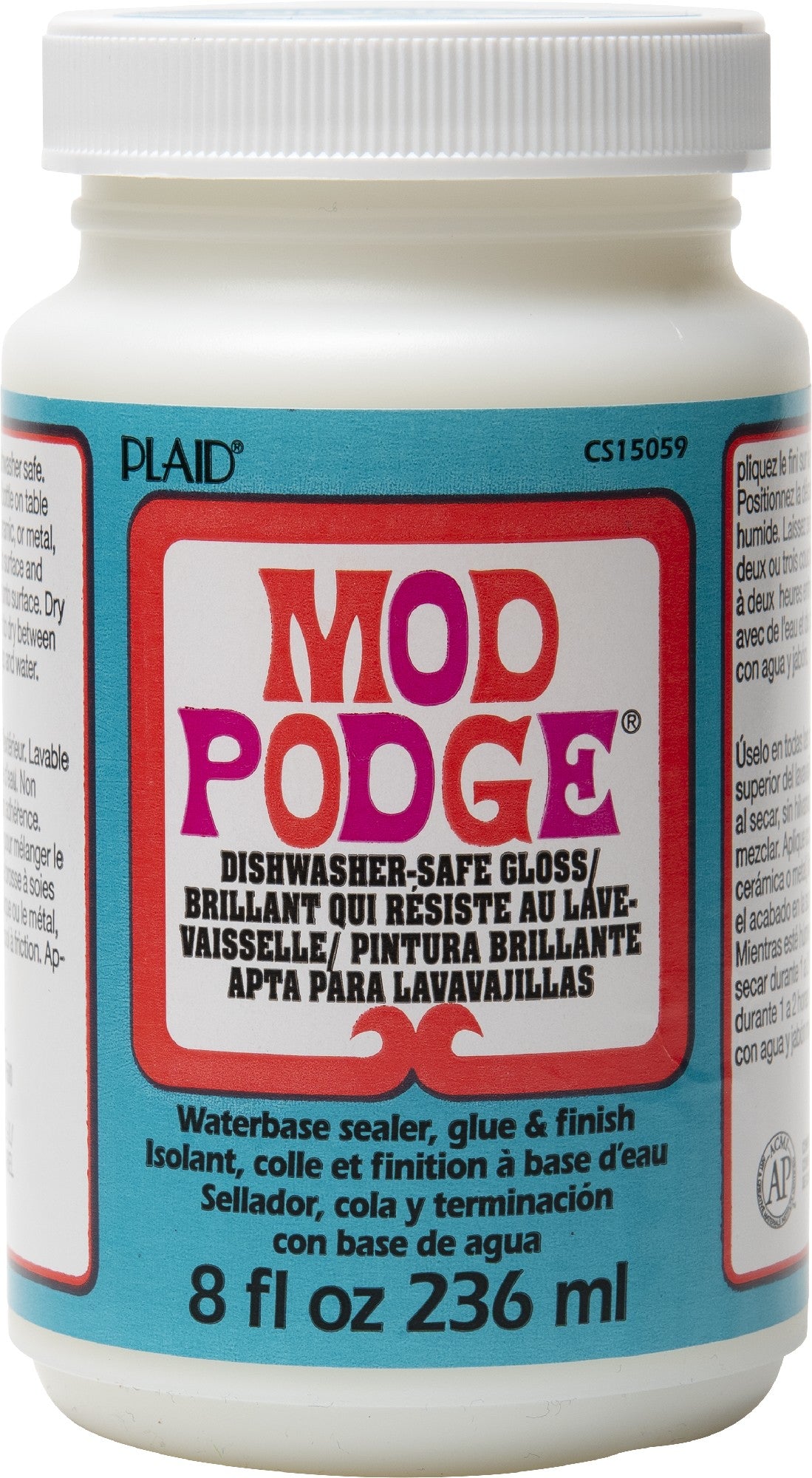 Mod Podge Dishwasher Safe Gloss 8oz/236ml Cs15059