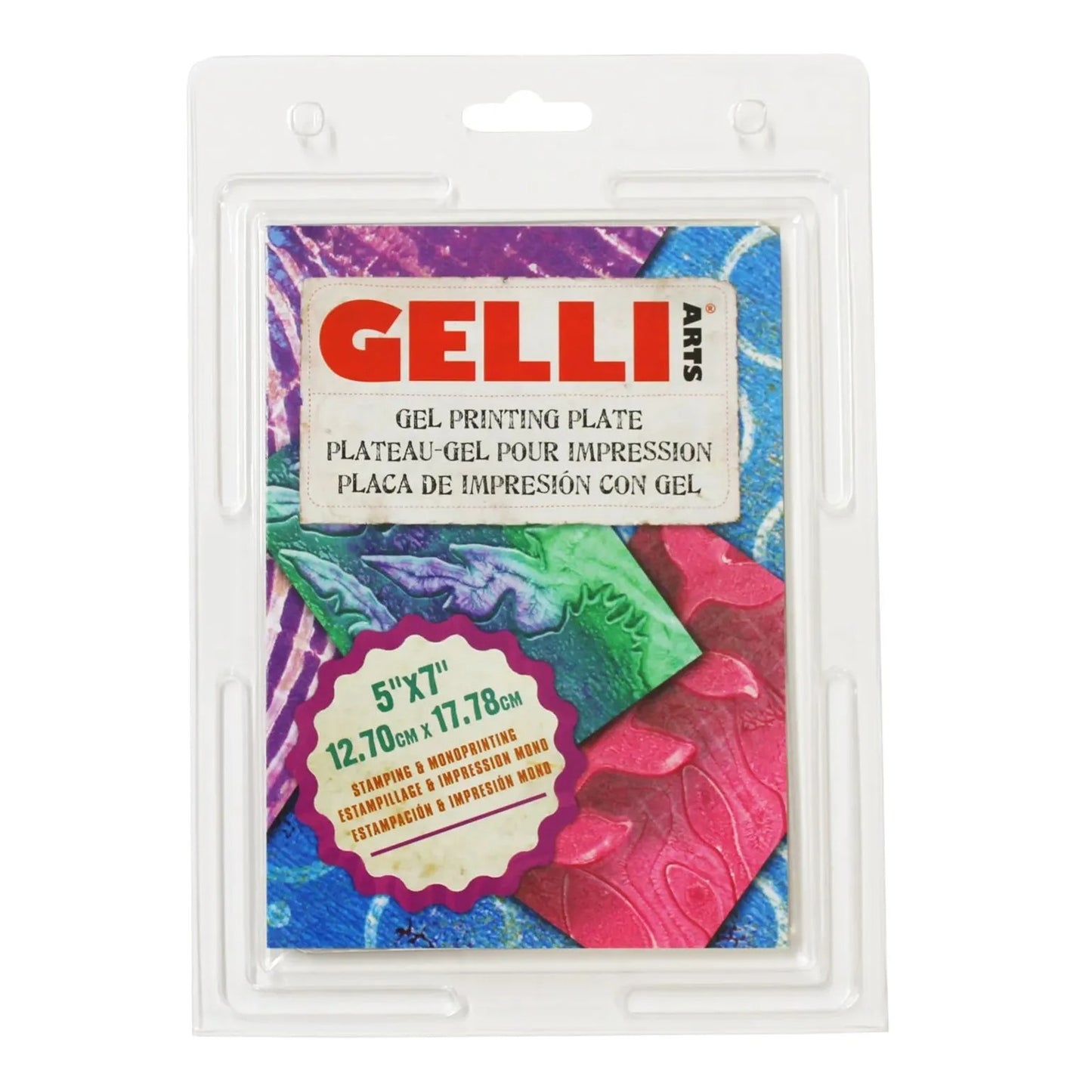 Gelli Arts Gel Printing Plate 5x7 In H (127 X178mm)