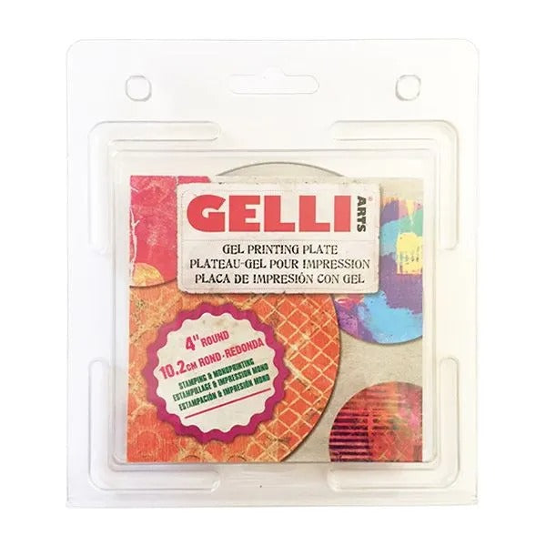 Gelli Arts Gel Printing Plate 4 Inch Round (102mm)