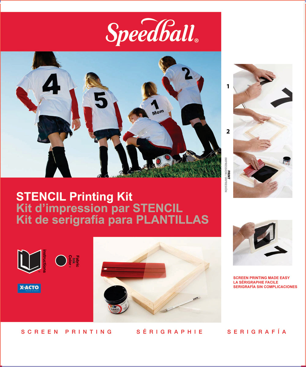 Speedball Stencil Screen Printing Kit