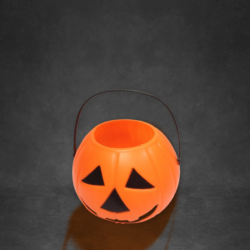 Halloween Pumpkin Basket 16.5cm