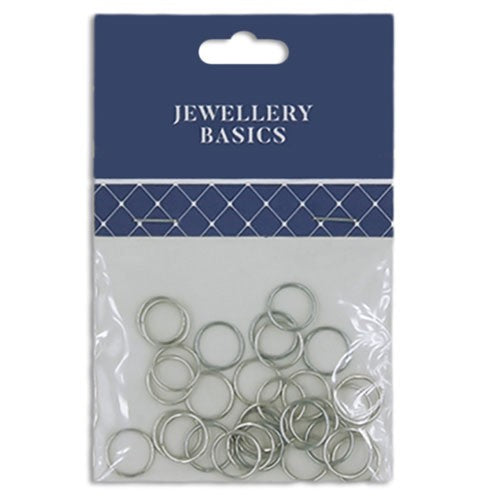 Jump Ring 10mm Dark Silver 30pcs
