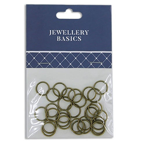 Jump Ring 10mm Boho Gold 30pcs