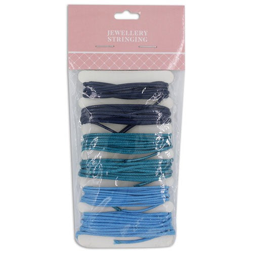 Silk Rope Cord Blue 6x2m 12m