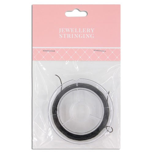 Stretch Thread 0.5mm Black 10m