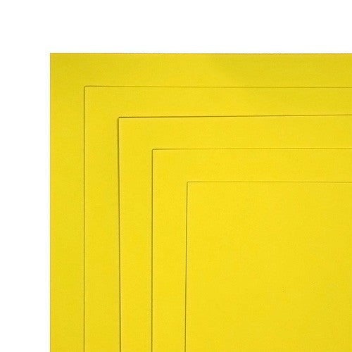 Cardboard 50x65cm Yellow