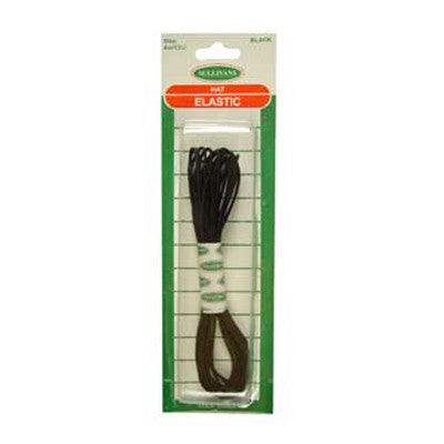 Hat Elastic Black 4mt