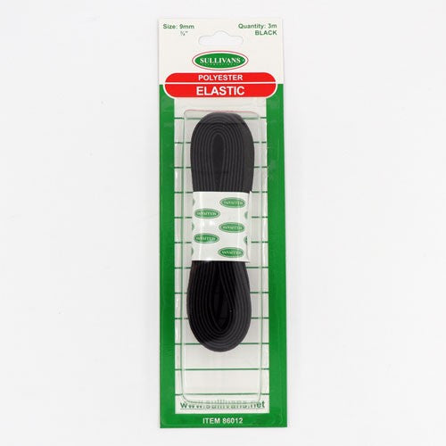 Elastic 9mm Black