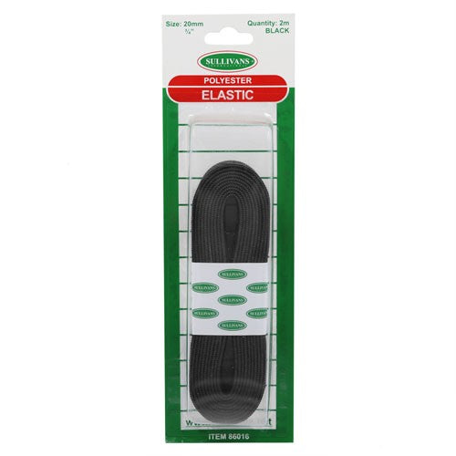 Elastic 20mm Black