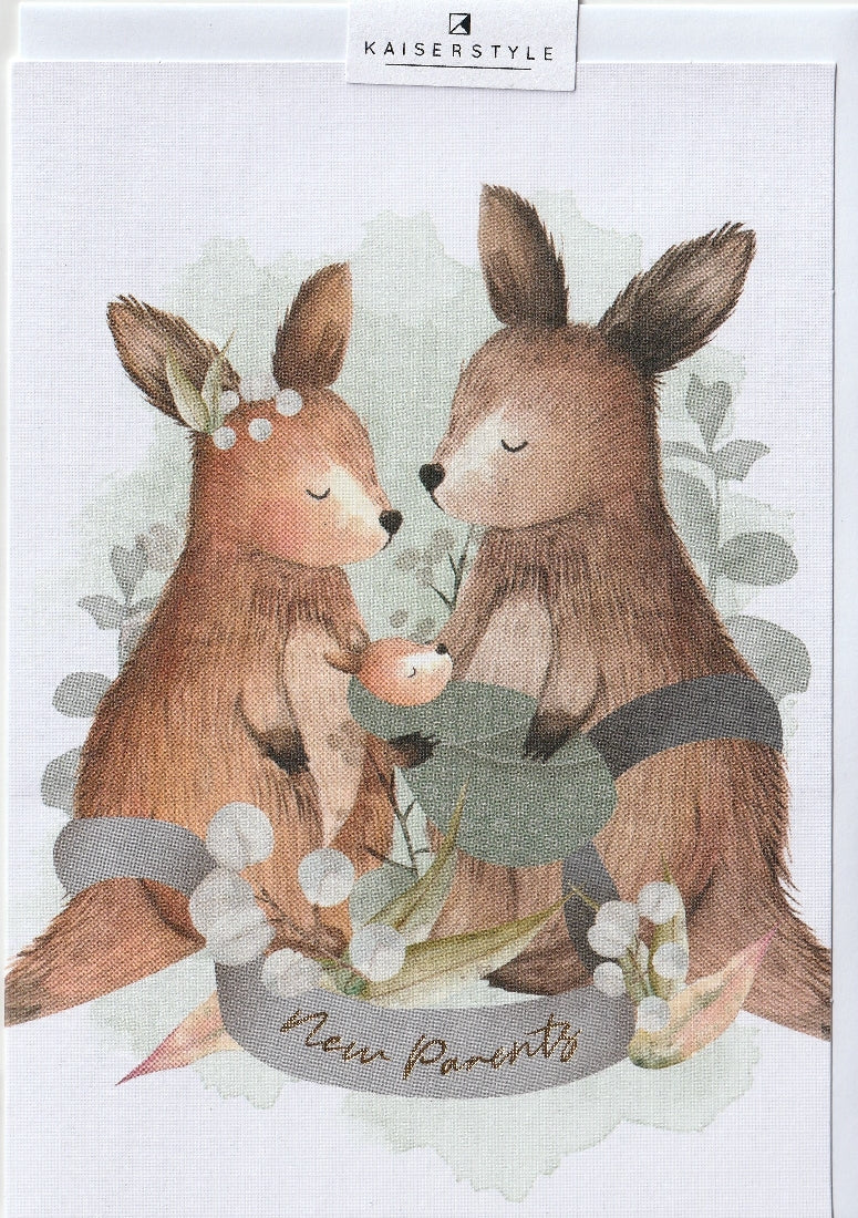K Style Card - New Parents