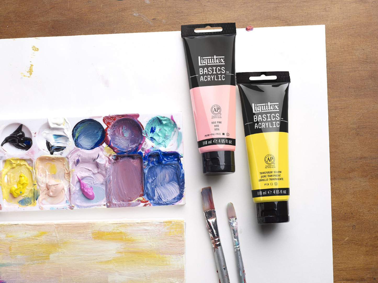 Liquitex Basics Acrylic 118ml Light Pink
