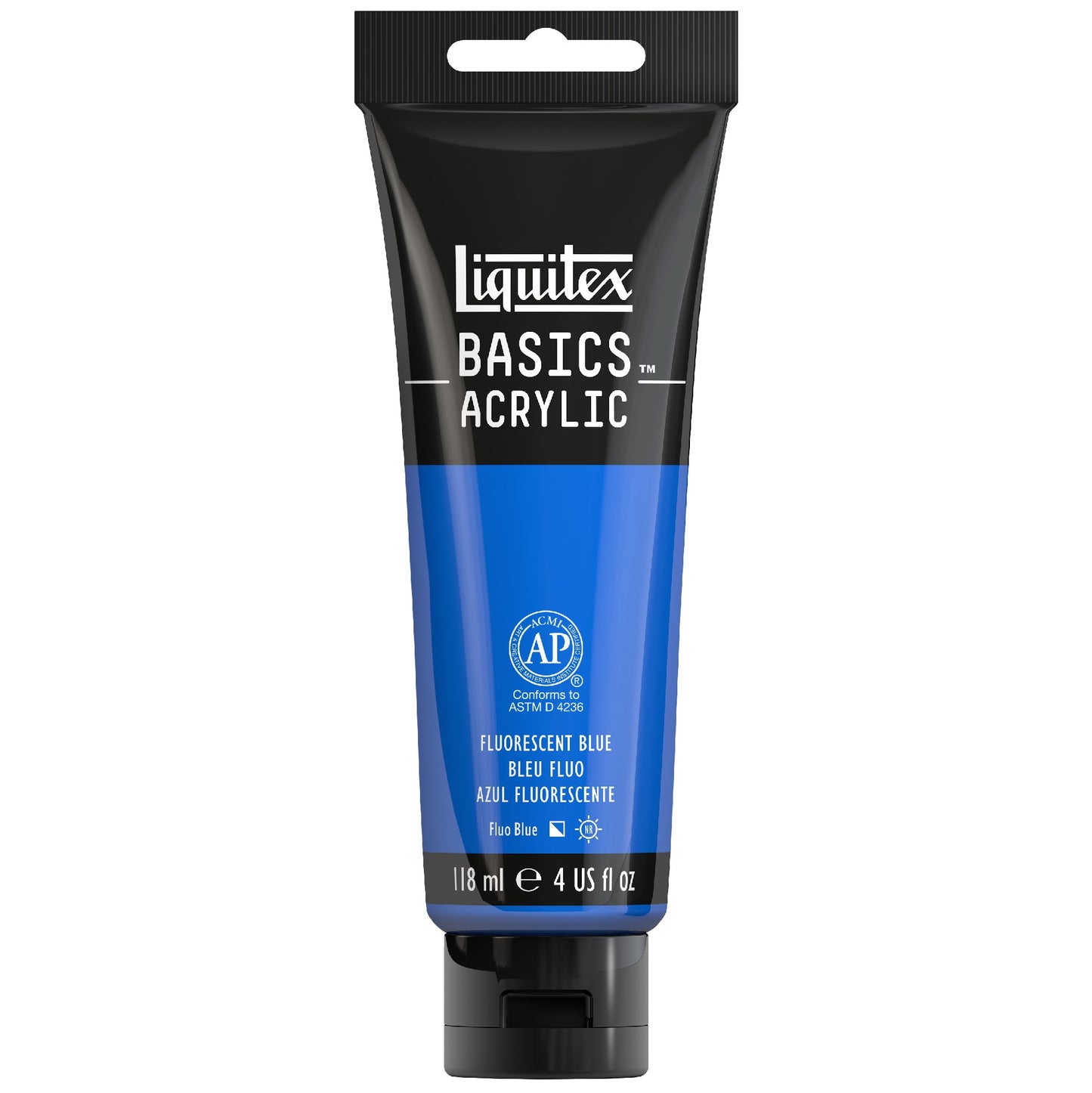 Liquitex Basics Acrylic 118ml Fluro Blue
