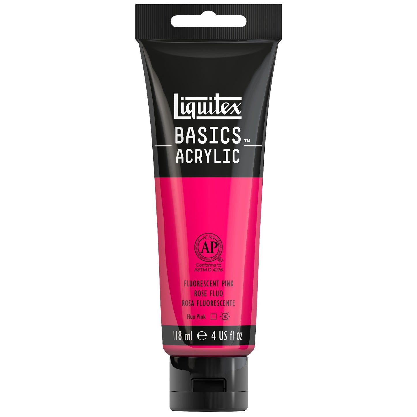 Liquitex Basics Acrylic 118ml Fluro Pink