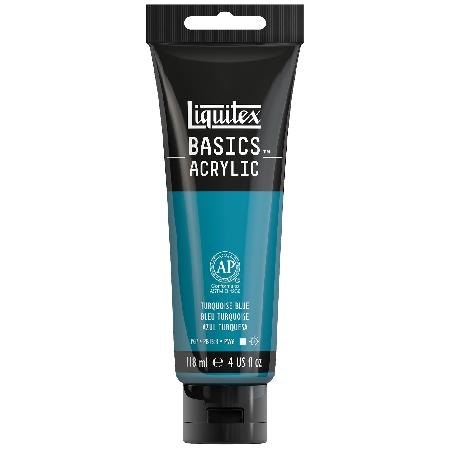 Liquitex Basics Acrylic 118ml Turquoise Blue