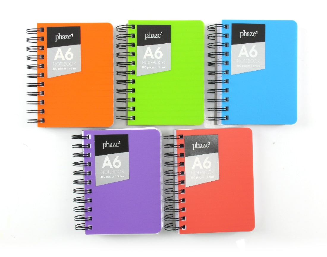 Notebook Pp Col A6 400pg
