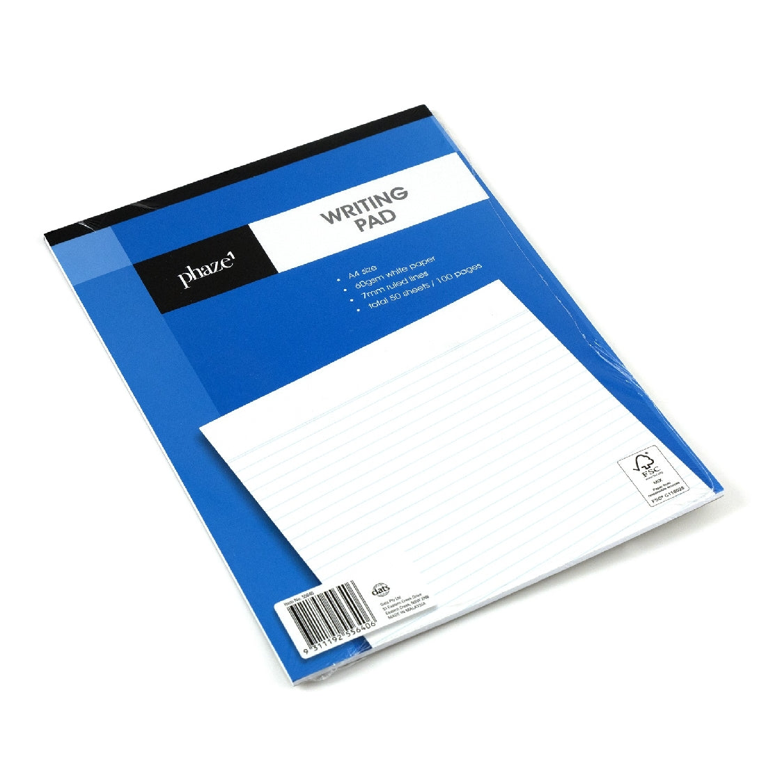 Writing Pad A4 50 Sheets