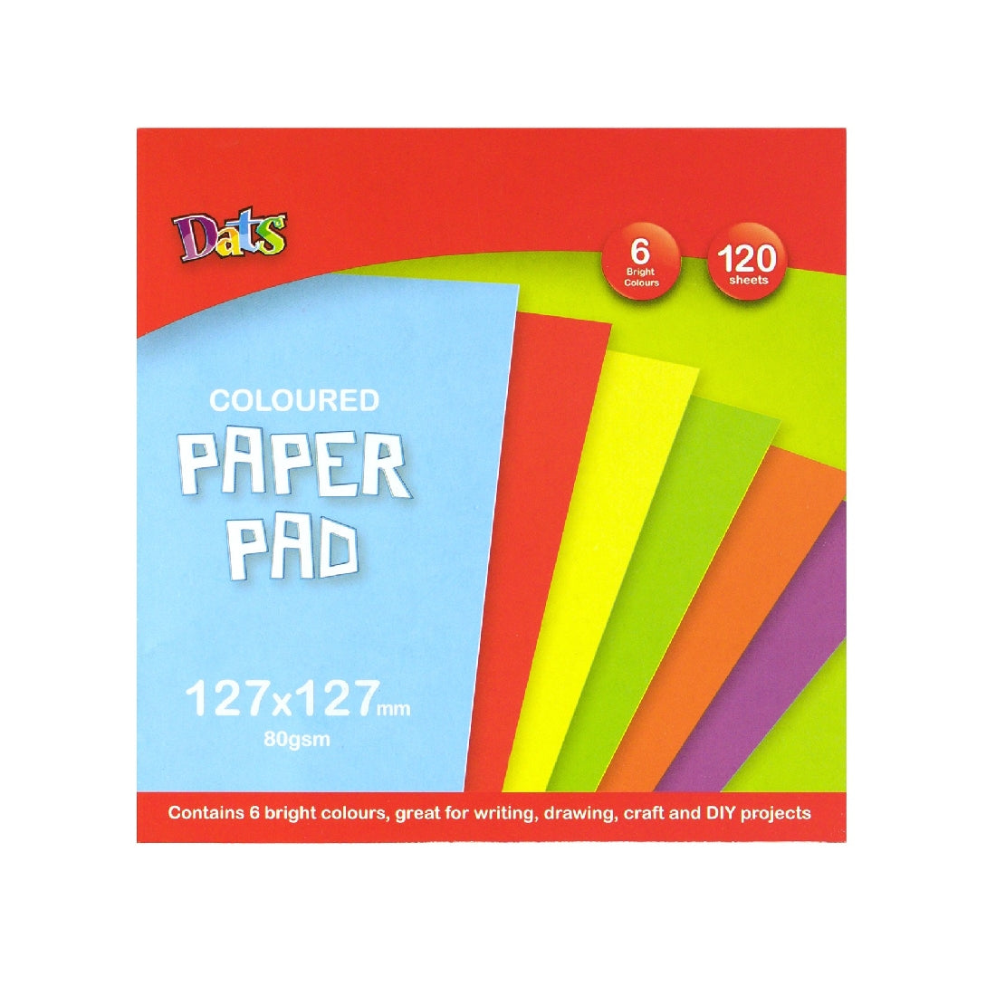 Paper Pad 120pk 127 X 127