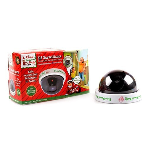 Christmas Elves Behaving Badly Elf Surveillance Faux Camera