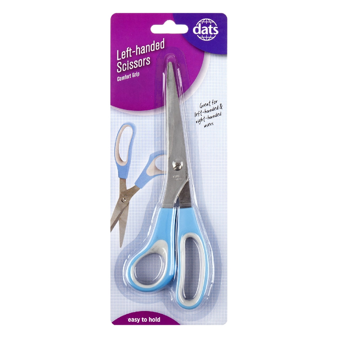 Scissors Rubber Grip 210mm Left-handed