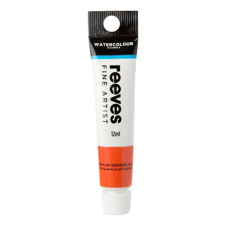 Reeves Fine Artist Watercolour 12ML CADMIUM ORANGE HUE