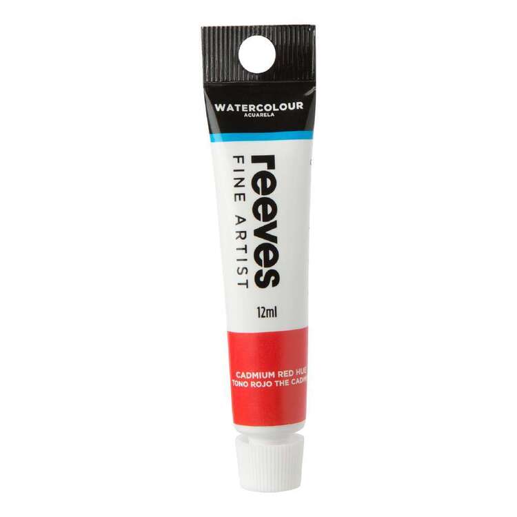 Reeves Fine Artist Watercolour 12ML CADMIUM RED HUE