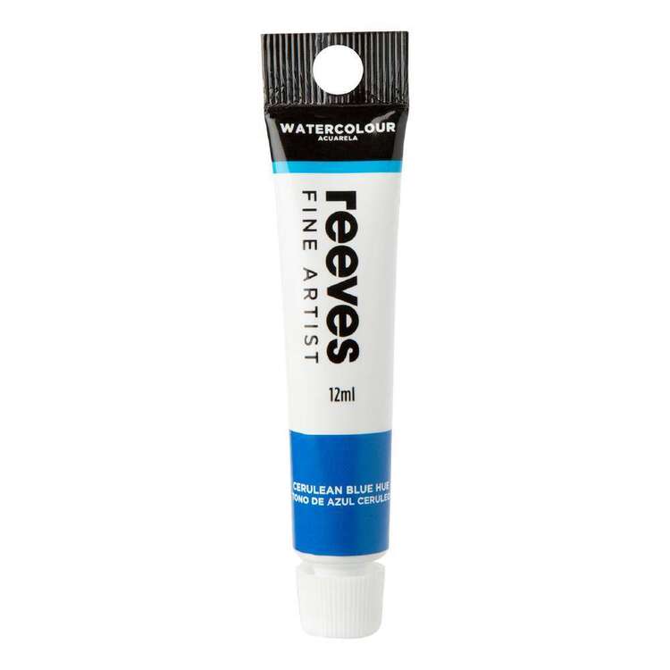 Reeves Fine Artist Watercolour 12ML CERULEAN BLUE HUE