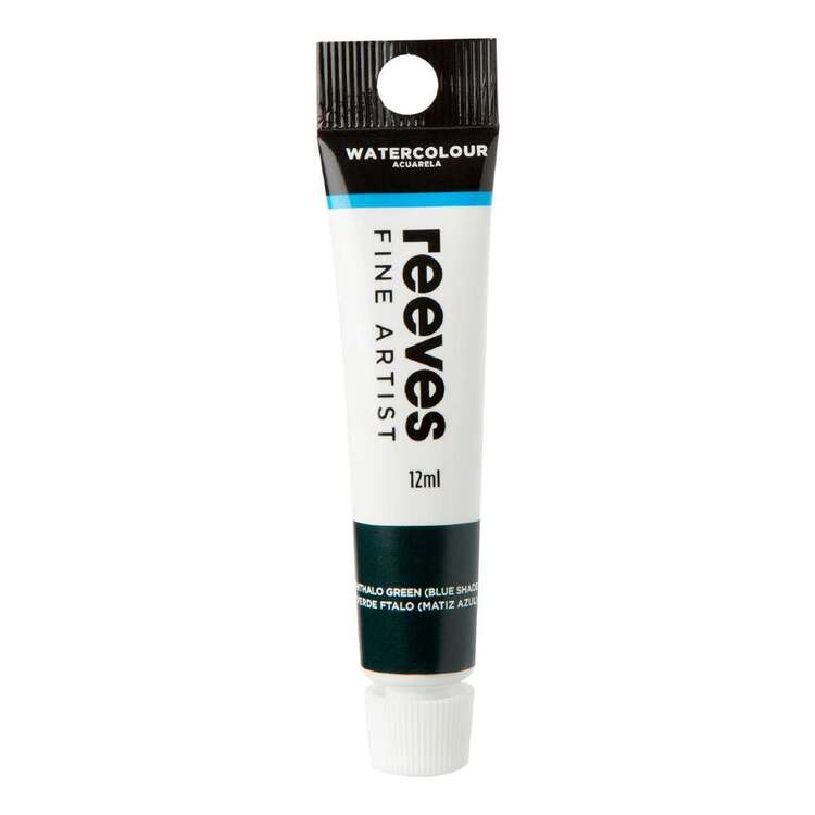 Reeves Fine Artist Watercolour 12ML PHTHALO GREEN (BS)