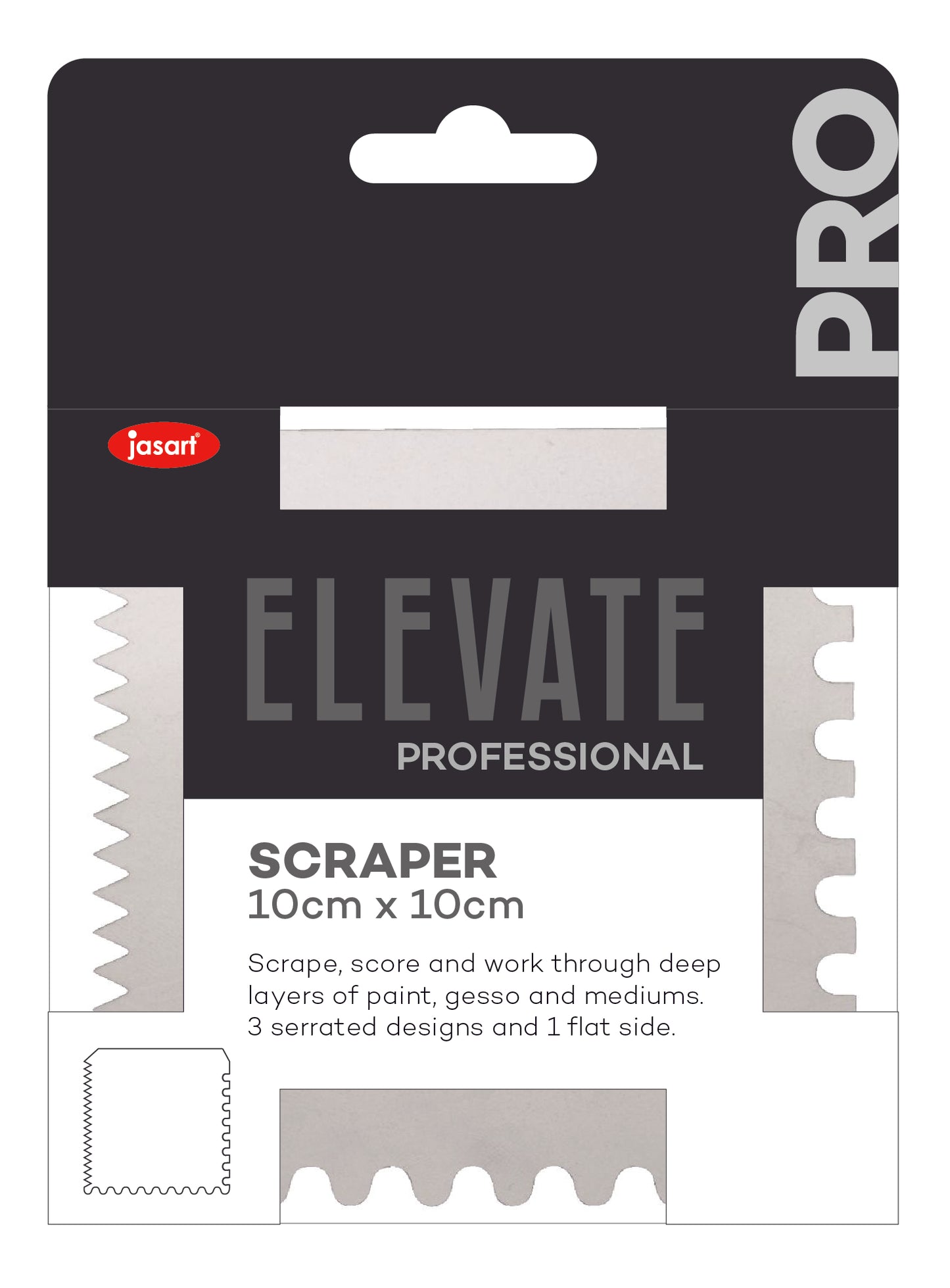 Jasart Elevate Scraper 10X10cm