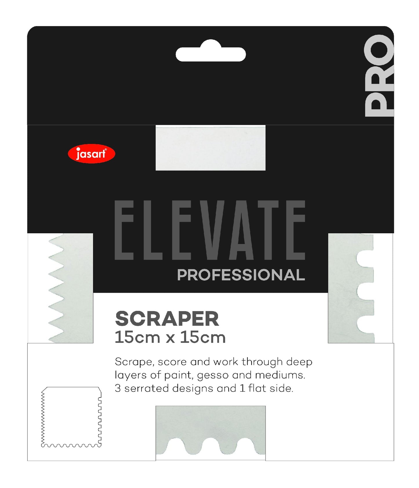 Jasart Elevate Scraper 15X15cm