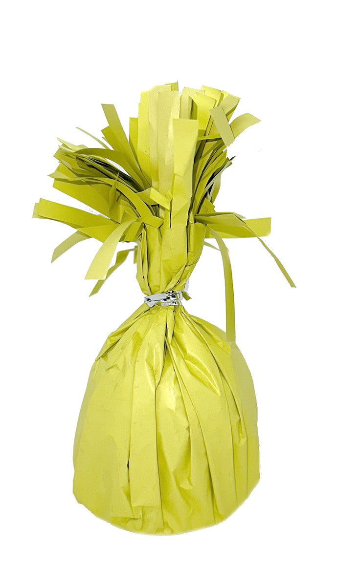 FOIL BALLOON WEIGHT-MATTE YELLOW