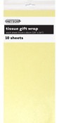 TISSUE PAPER 51x66CM 10PK - IVORY