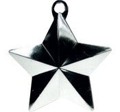 Balloon Weight Glitz Star Silver