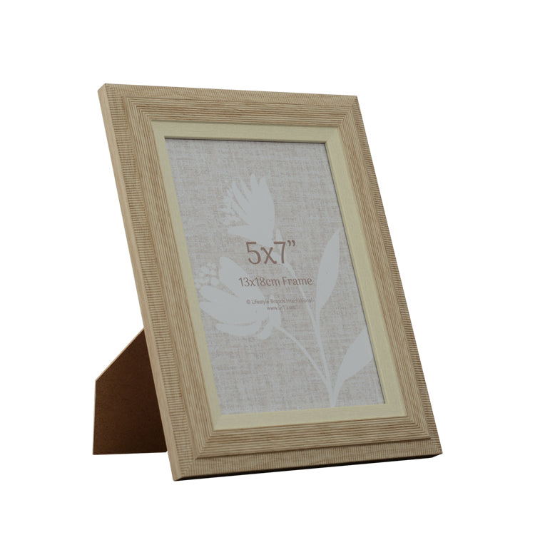 Hallie 5x7 Inch Oak/White