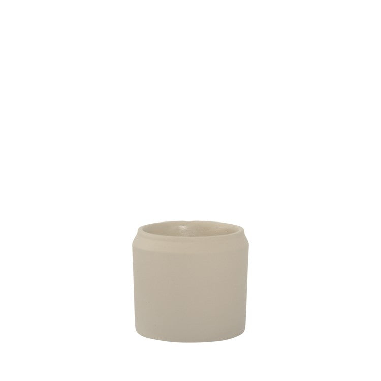 Tessa Planter Pot 11.5 X 10.5cm Warm Grey