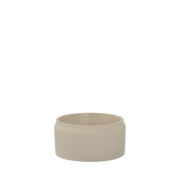 Tessa Planter Pot 15.5 X 7.5cm Warm Grey