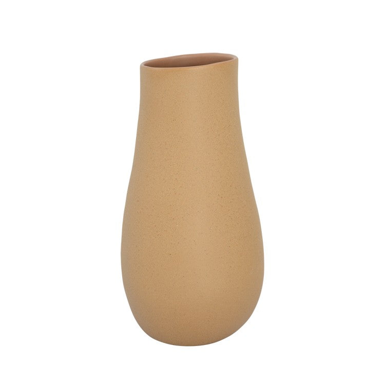 Cleo Vase 17 X 16.5 X 34.5cm Sand