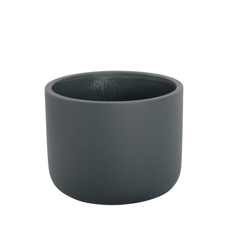 Reese Planter Pot 17 X 13cm Charcoal