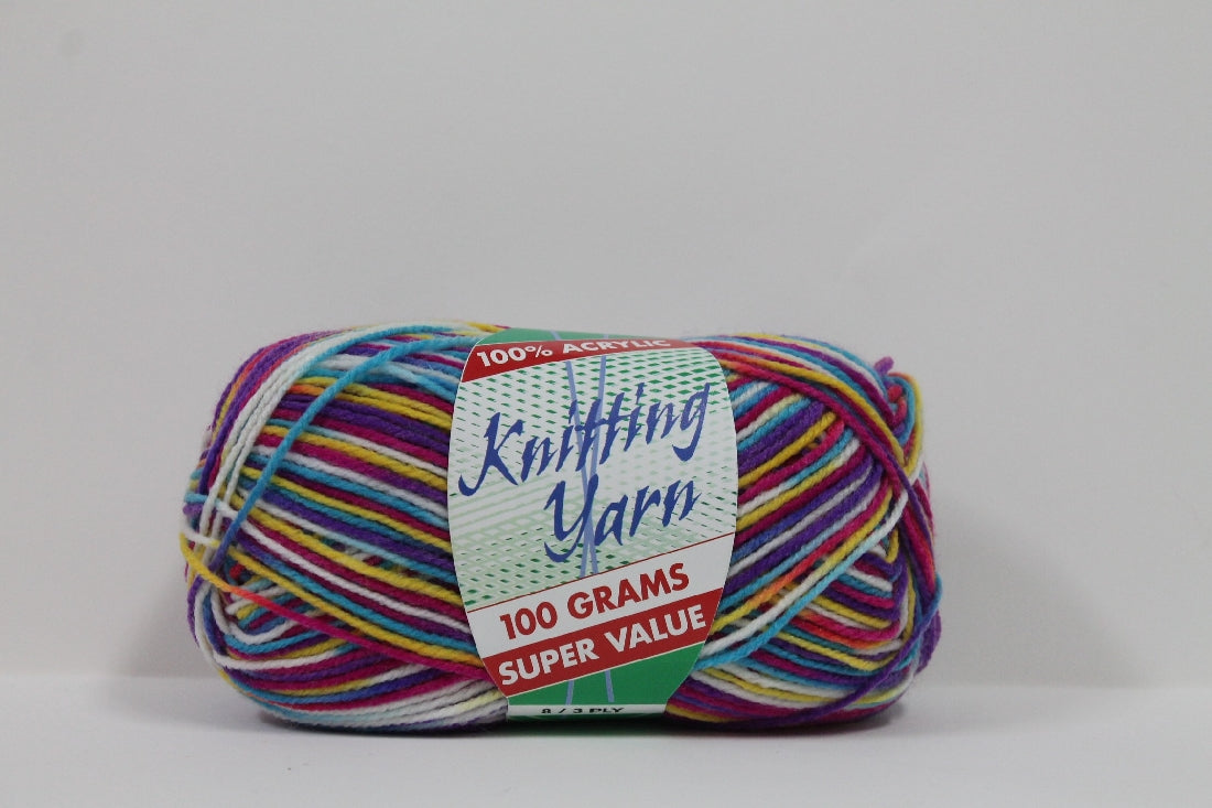 Knitting Yarn 8ply 100g Candyshop