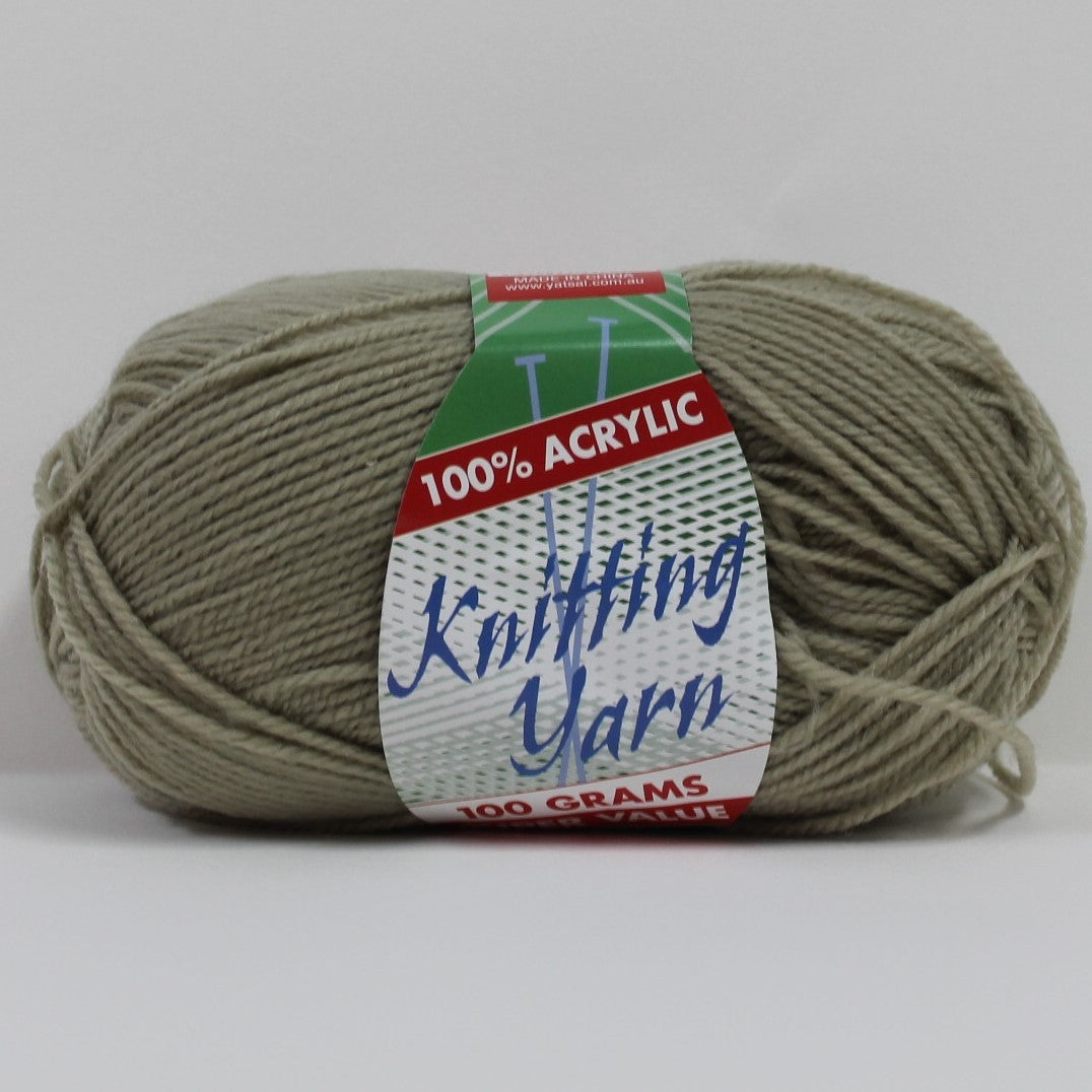 Knitting Yarn 8ply 100g Fawn