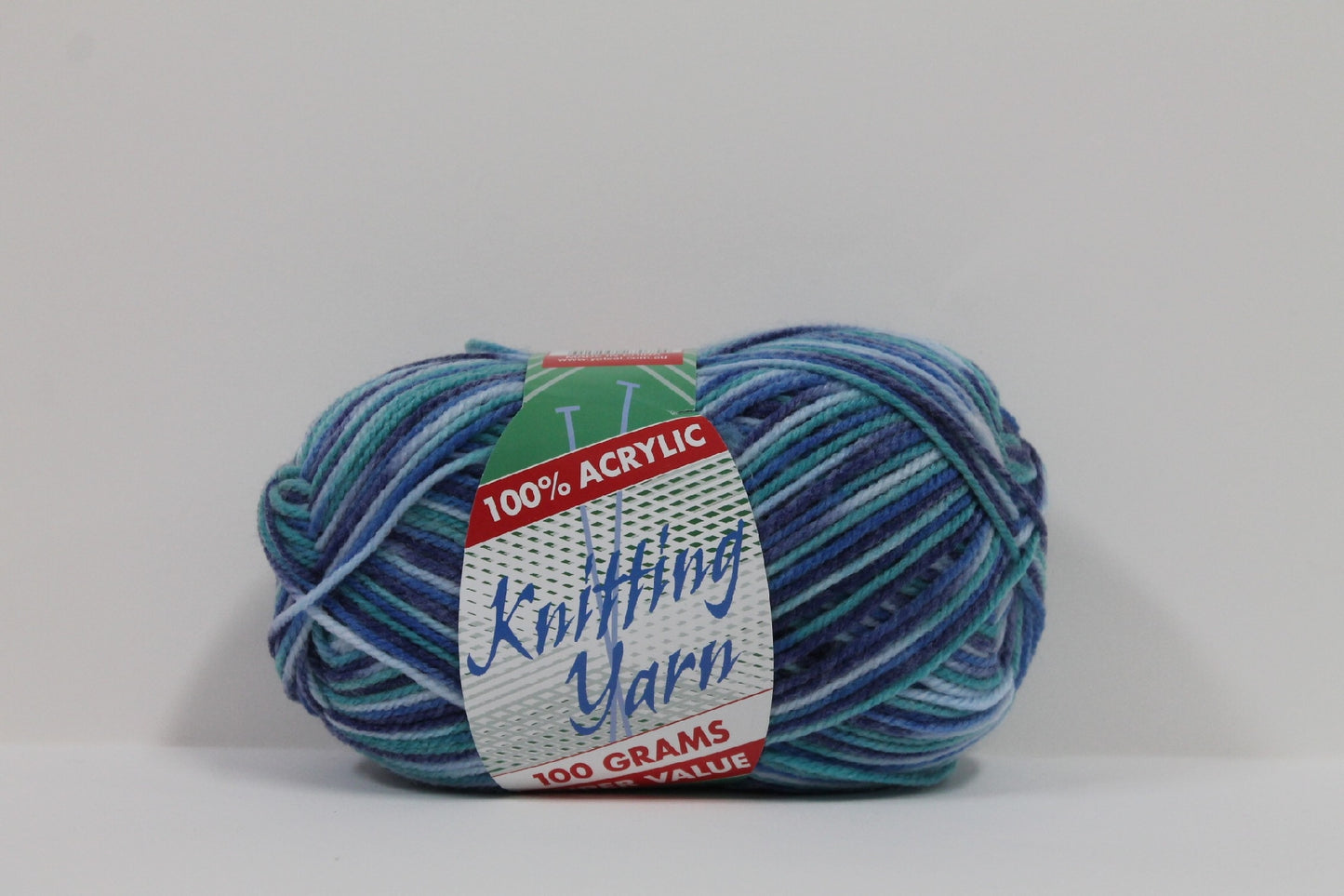 Knitting Yarn 8ply 100g Peacock