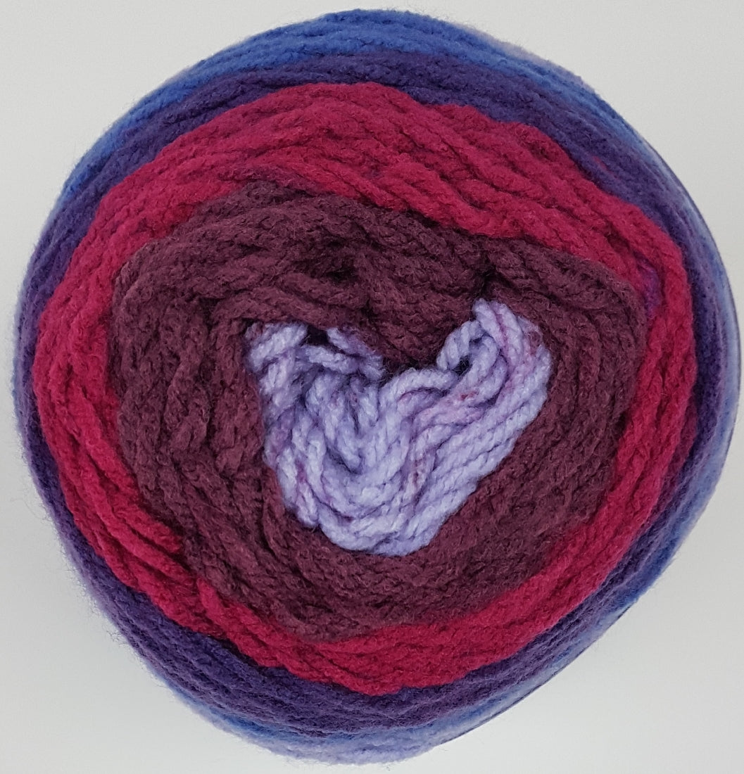 Jumbo Muffin Yarn 8ply 200g Boysenberry